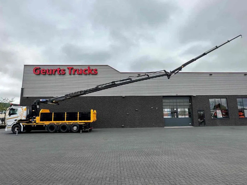 Scania R530 V8 NGS 8X4 TRIDEM MET HYVA 2Z KIPPER + HMF 5020-K6 + JIB FJ1000-K5 KRAAN/KRAN/CRANE/GRUA - Camion benne, Camion grue: photos 5 Scania R530 V8 NGS 8X4 TRIDEM MET HYVA 2Z KIPPER + HMF 5020-K6 + JIB FJ1000-K5 KRAAN/KRAN/CRANE/GRUA - Camion benne, Camion grue: photos 5