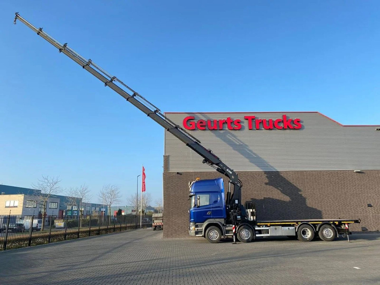 Scania R580 V8 8X2 + HIAB XS 544 E-8 HIPRO KRAAN/KRAN/C - Camion grue: photos 5 Scania R580 V8 8X2 + HIAB XS 544 E-8 HIPRO KRAAN/KRAN/C - Camion grue: photos 5