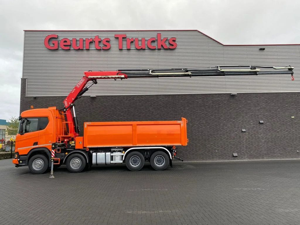 Scania R650 V8 NGS XT 8X4 + KIPPER + FASSI F275A.2.25 K - Camion benne, Camion grue: photos 4 Scania R650 V8 NGS XT 8X4 + KIPPER + FASSI F275A.2.25 K - Camion benne, Camion grue: photos 4