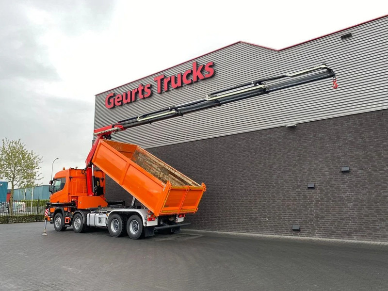 Scania R650 V8 NGS XT 8X4 + KIPPER + FASSI F275A.2.25 KRAAN/KRAN/CRANE/GRUA - Camion benne, Camion grue: photos 3 Scania R650 V8 NGS XT 8X4 + KIPPER + FASSI F275A.2.25 KRAAN/KRAN/CRANE/GRUA - Camion benne, Camion grue: photos 3