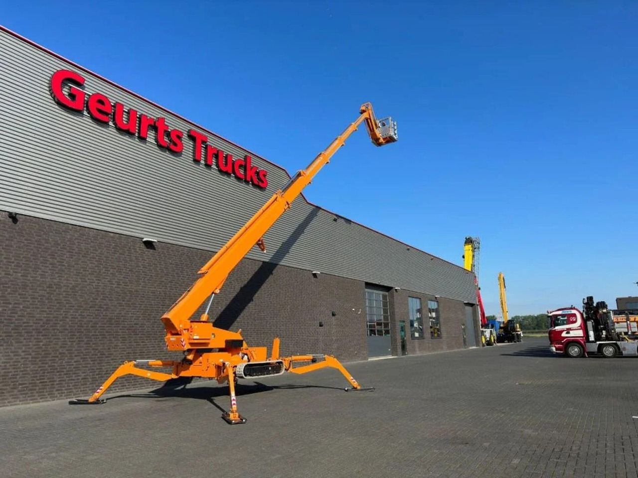 Teupen LEO 36T TELESCOPIC SPIDER HOOGWERK - Camion avec nacelle: photos 2 Teupen LEO 36T TELESCOPIC SPIDER HOOGWERK - Camion avec nacelle: photos 2