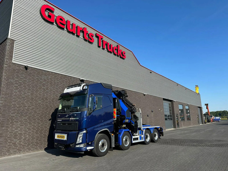 Tracteur routier Volvo FH 540 8X4 TREKKER / BAKWAGEN MET PALFINGER PK135.002 TEC7 + JIB PJ190 KRAAN / KRAN / CRANE / GRUA: photos 9