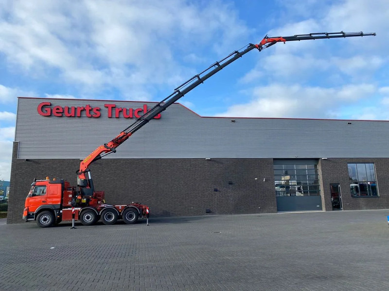 Volvo FMX 500 8X6 + PALFINGER PK 65002-SH F + JIB PJ 125 E KRAAN/KRAN/CRANE/GRUA - Tracteur routier: photos 1 Volvo FMX 500 8X6 + PALFINGER PK 65002-SH F + JIB PJ 125 E KRAAN/KRAN/CRANE/GRUA - Tracteur routier: photos 1