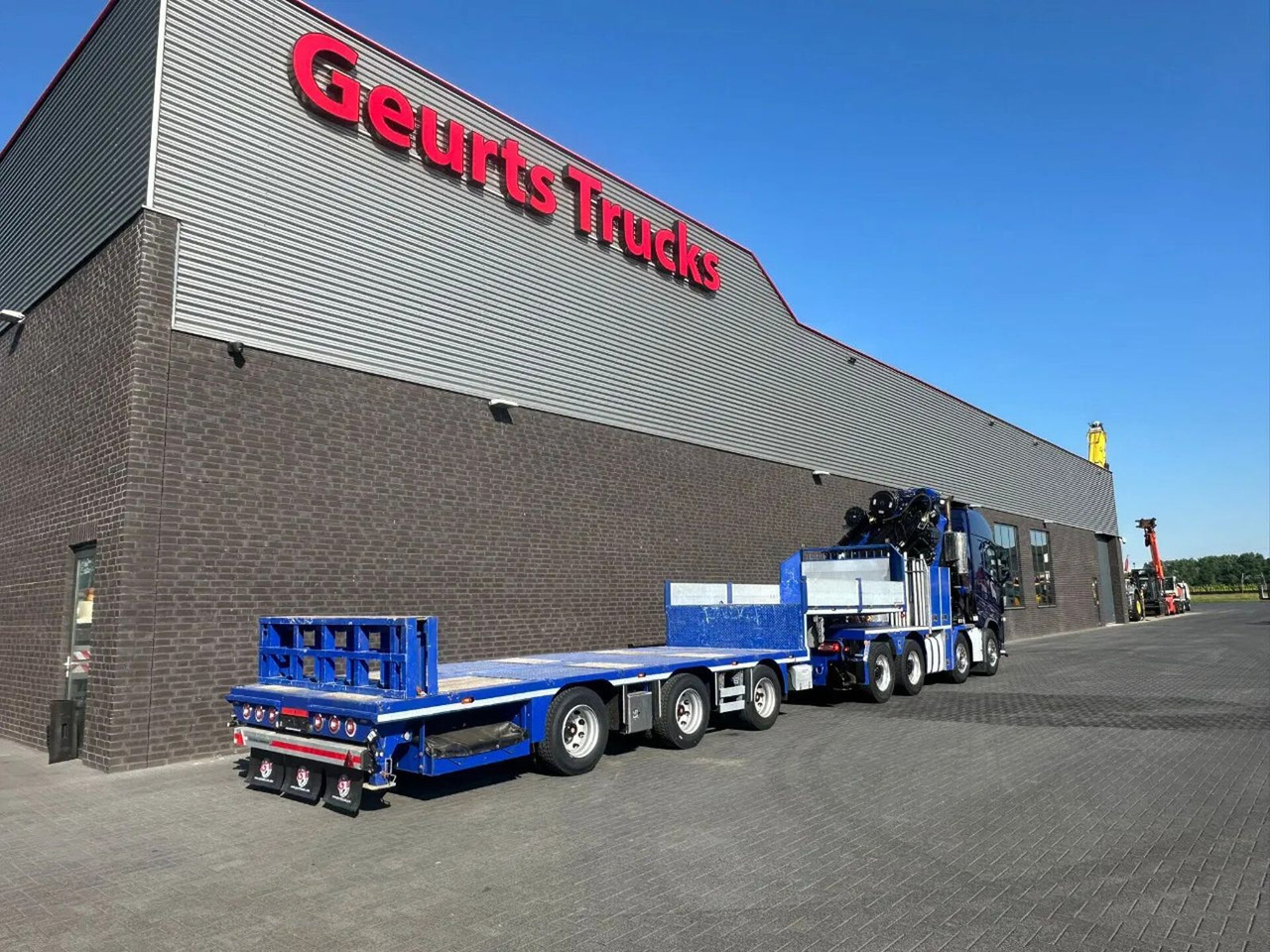Volvo FH 540 8X4 TREKKER / BAKWAGEN MET PALFINGER PK13 - Camion grue: photos 5 Volvo FH 540 8X4 TREKKER / BAKWAGEN MET PALFINGER PK13 - Camion grue: photos 5