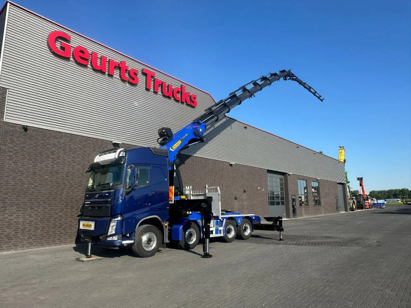 Volvo FH 540 8X4 TREKKER / BAKWAGEN MET PALFINGER PK135.002 TEC7 + JIB PJ190 KRAAN / KRAN / CRANE / GRUA - Camion grue: photos 2 Volvo FH 540 8X4 TREKKER / BAKWAGEN MET PALFINGER PK135.002 TEC7 + JIB PJ190 KRAAN / KRAN / CRANE / GRUA - Camion grue: photos 2