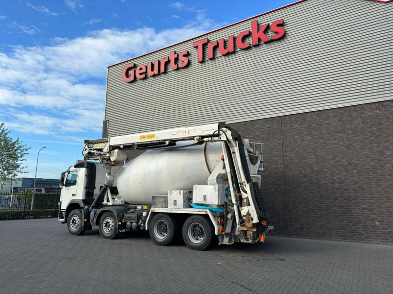 Volvo FM 410 8X4 + STETTER 9 M3 MIXER/MISCHER + THEAM 15 M TRANSPORTBAND/BELT - Camion malaxeur: photos 3 Volvo FM 410 8X4 + STETTER 9 M3 MIXER/MISCHER + THEAM 15 M TRANSPORTBAND/BELT - Camion malaxeur: photos 3
