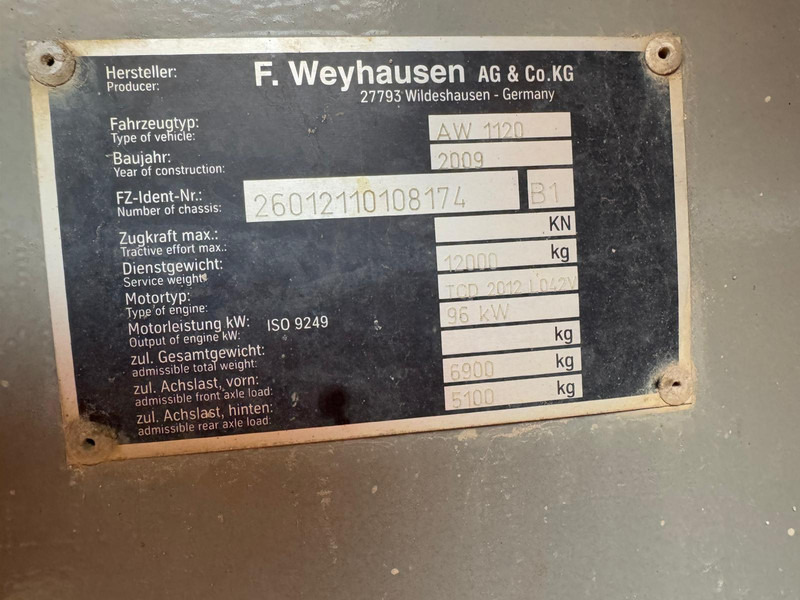 Compacteur Atlas AW1120 (12t): photos 17