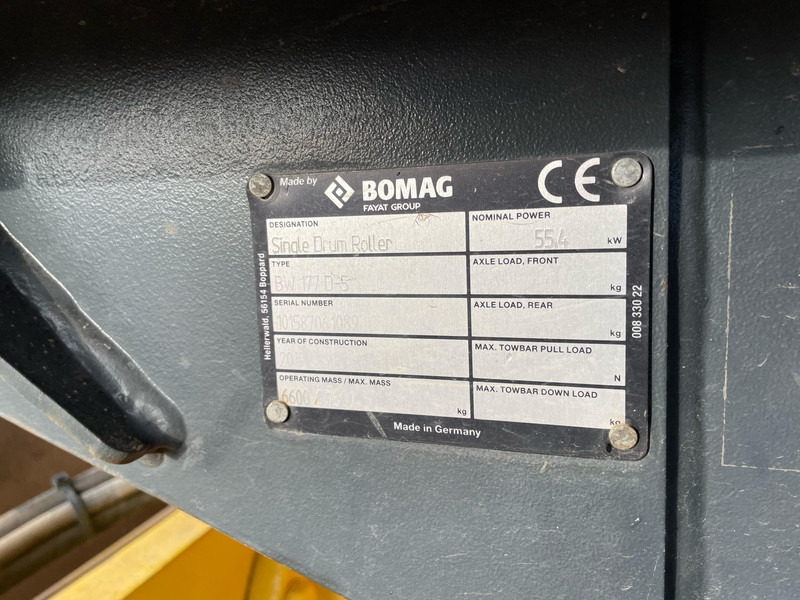 Compacteur Bomag BW177D-5 | Airconditioning EPA /EU Stage V: photos 19