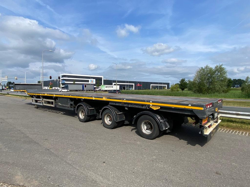 Broshuis trailer 3 -time extendable Windmill transporter - Semi-remorque plateau: photos 3 Broshuis trailer 3 -time extendable Windmill transporter - Semi-remorque plateau: photos 3