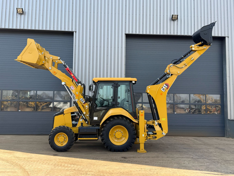 Caterpillar 424 - 4WD / AC - Tractopelle: photos 1 Caterpillar 424 - 4WD / AC - Tractopelle: photos 1