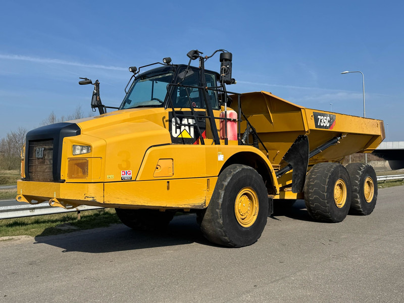Caterpillar 735C - Tombereau articulé: photos 3 Caterpillar 735C - Tombereau articulé: photos 3