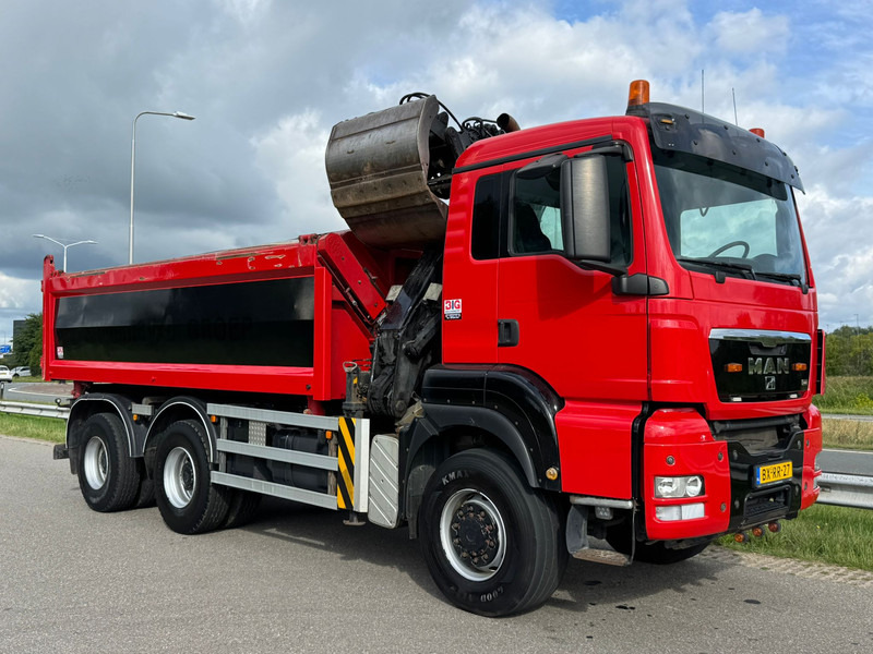 MAN TGS 32.400 6x6 Kipper with Crane - Camion benne, Camion grue: photos 5 MAN TGS 32.400 6x6 Kipper with Crane - Camion benne, Camion grue: photos 5