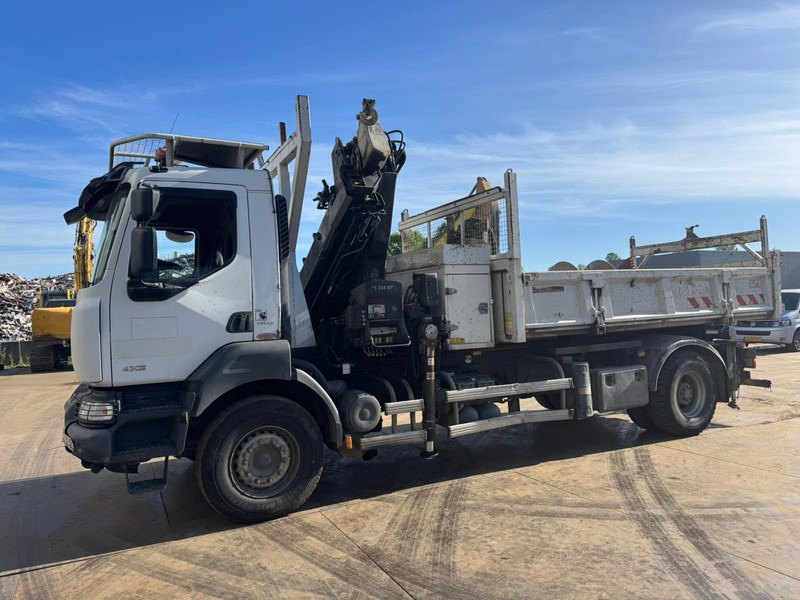 Renault KERAX 430.19 - Camion benne, Camion grue: photos 1 Renault KERAX 430.19 - Camion benne, Camion grue: photos 1
