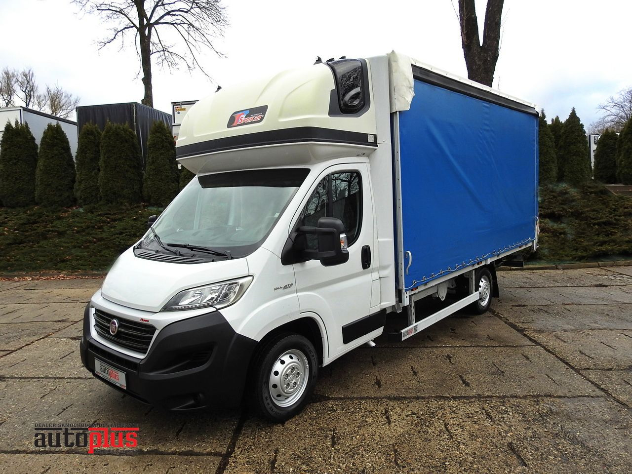 FIAT DUCATO TARPAULIN LIFT 9 PALLETS WEBASTO CRUISE CONTROL A/C LED LAMP 180HP - Utilitaire rideaux coulissants (PLSC): photos 1 FIAT DUCATO TARPAULIN LIFT 9 PALLETS WEBASTO CRUISE CONTROL A/C LED LAMP 180HP - Utilitaire rideaux coulissants (PLSC): photos 1
