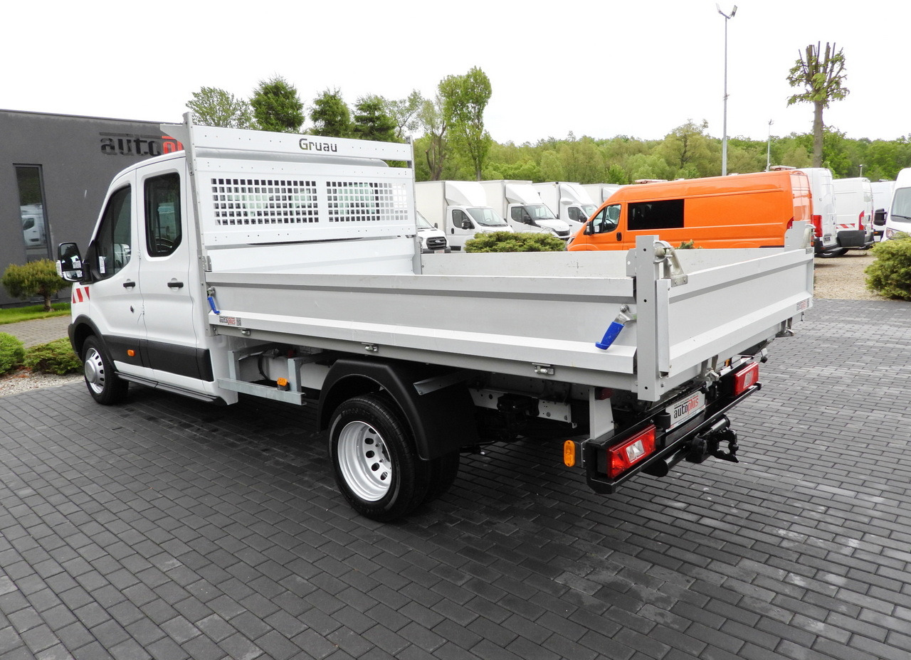 Utilitaire benne FORD TRANSIT TIPPER DOUBLE CABIN DOKA 6 SEATS CRUISE CONTROL AIR CONDITIONING TWIN WHEELS  170HP: photos 9