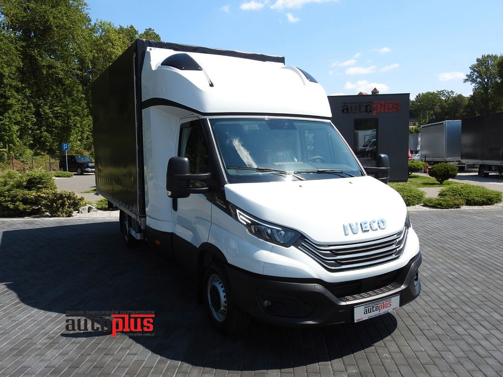 Iveco DAILY 35S18 NEUE PRITSCHE PLANE 8 PALETTEN A/C - Utilitaire rideaux coulissants (PLSC), Utilitaire double cabine: photos 1 Iveco DAILY 35S18 NEUE PRITSCHE PLANE 8 PALETTEN A/C - Utilitaire rideaux coulissants (PLSC), Utilitaire double cabine: photos 1