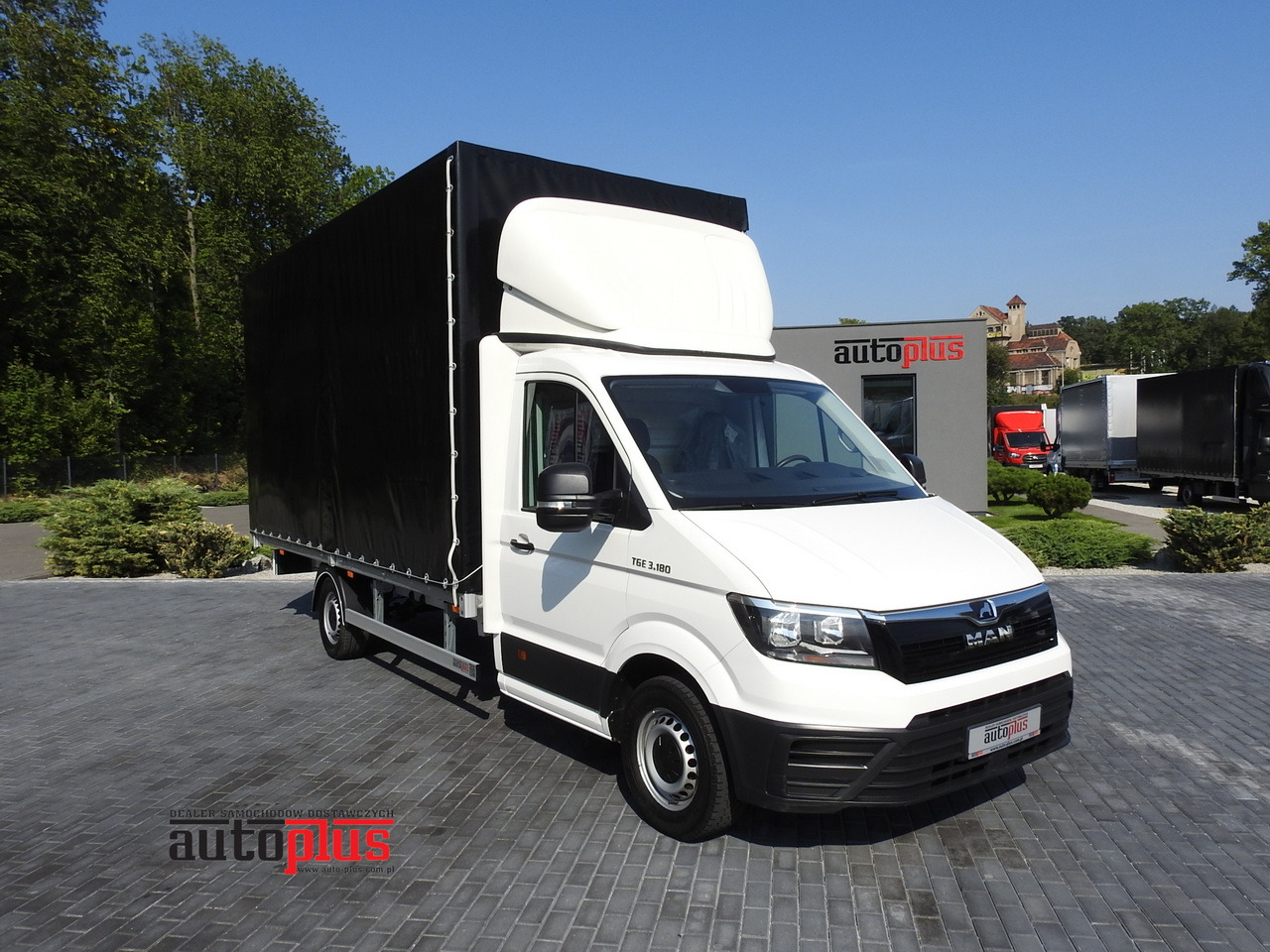 MAN TGE TARPAULIN 10 PALLETS AIR CONDITIONING 180HP - Utilitaire rideaux coulissants (PLSC): photos 1 MAN TGE TARPAULIN 10 PALLETS AIR CONDITIONING 180HP - Utilitaire rideaux coulissants (PLSC): photos 1