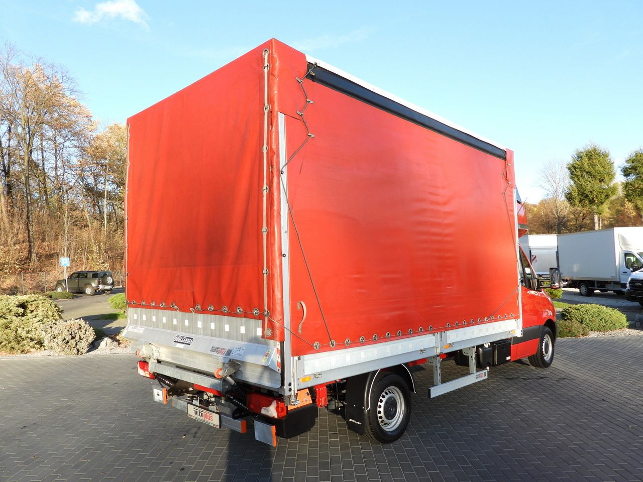 MERCEDES SPRINTER 316 TARPAULIN LIFT 8 PALLETS WEBASTO CRUISE CONTROL AIR CONDITIONING  160HP - Utilitaire rideaux coulissants (PLSC): photos 3 MERCEDES SPRINTER 316 TARPAULIN LIFT 8 PALLETS WEBASTO CRUISE CONTROL AIR CONDITIONING  160HP - Utilitaire rideaux coulissants (PLSC): photos 3