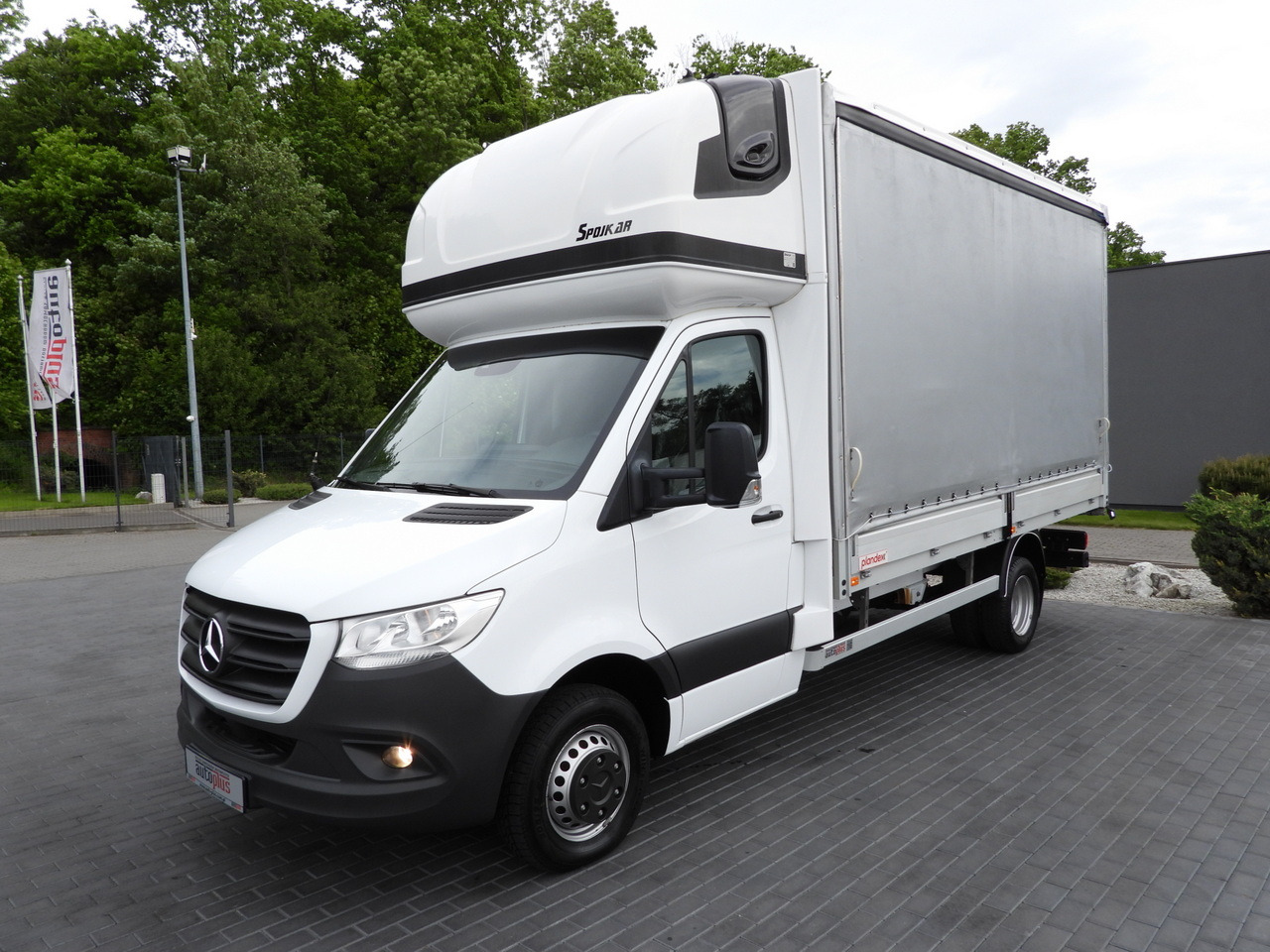 MERCEDES SPRINTER 519  TARPAULIN 8 PALLETS WEBASTO CRUISE CONTROL TWIN WHEELS AIR CONDITIONING  190HP en crédit-bail MERCEDES SPRINTER 519  TARPAULIN 8 PALLETS WEBASTO CRUISE CONTROL TWIN WHEELS AIR CONDITIONING  190HP: photos 6