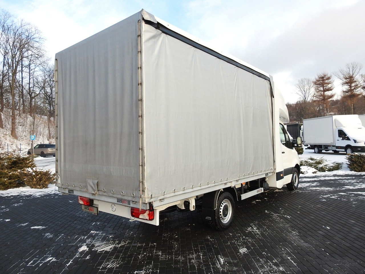 Mercedes-Benz SPRINTER 316 PRITSCHE PLANE 8 PALETTEN WEBASTO - Utilitaire rideaux coulissants (PLSC), Utilitaire double cabine: photos 3 Mercedes-Benz SPRINTER 316 PRITSCHE PLANE 8 PALETTEN WEBASTO - Utilitaire rideaux coulissants (PLSC), Utilitaire double cabine: photos 3