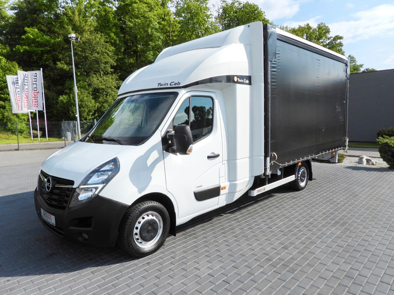 Utilitaire rideaux coulissants (PLSC), Utilitaire double cabine Opel MOVANO PRITSCHE PLANE 10 PALETTEN WEBASTO A/C Opel MOVANO PRITSCHE PLANE 10 PALETTEN WEBASTO A/C: photos 6