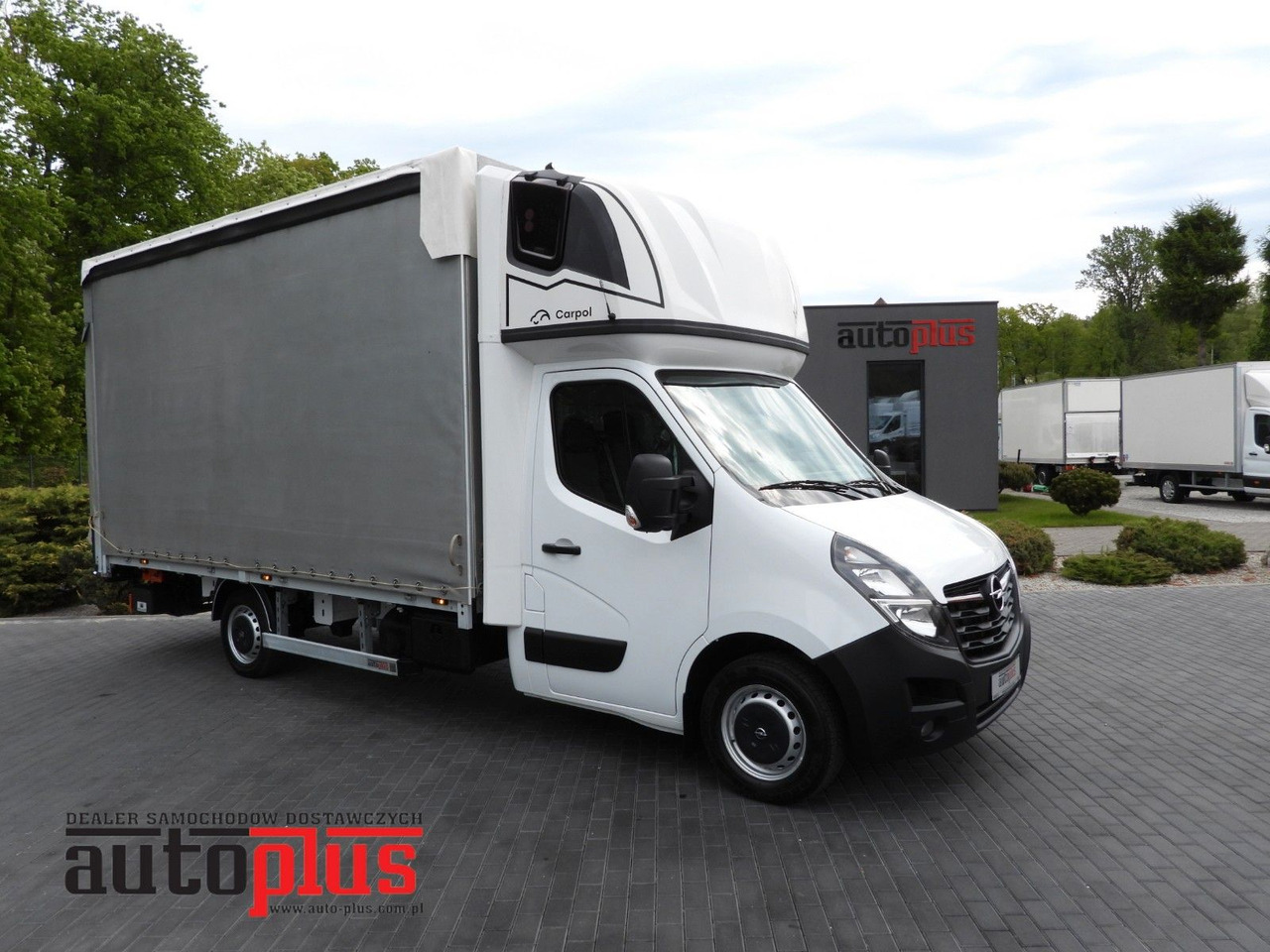 Opel MOVANO PRITSCHE PLANE AUFZUG 9 PALETTEN WEBASTO - Utilitaire rideaux coulissants (PLSC): photos 1 Opel MOVANO PRITSCHE PLANE AUFZUG 9 PALETTEN WEBASTO - Utilitaire rideaux coulissants (PLSC): photos 1