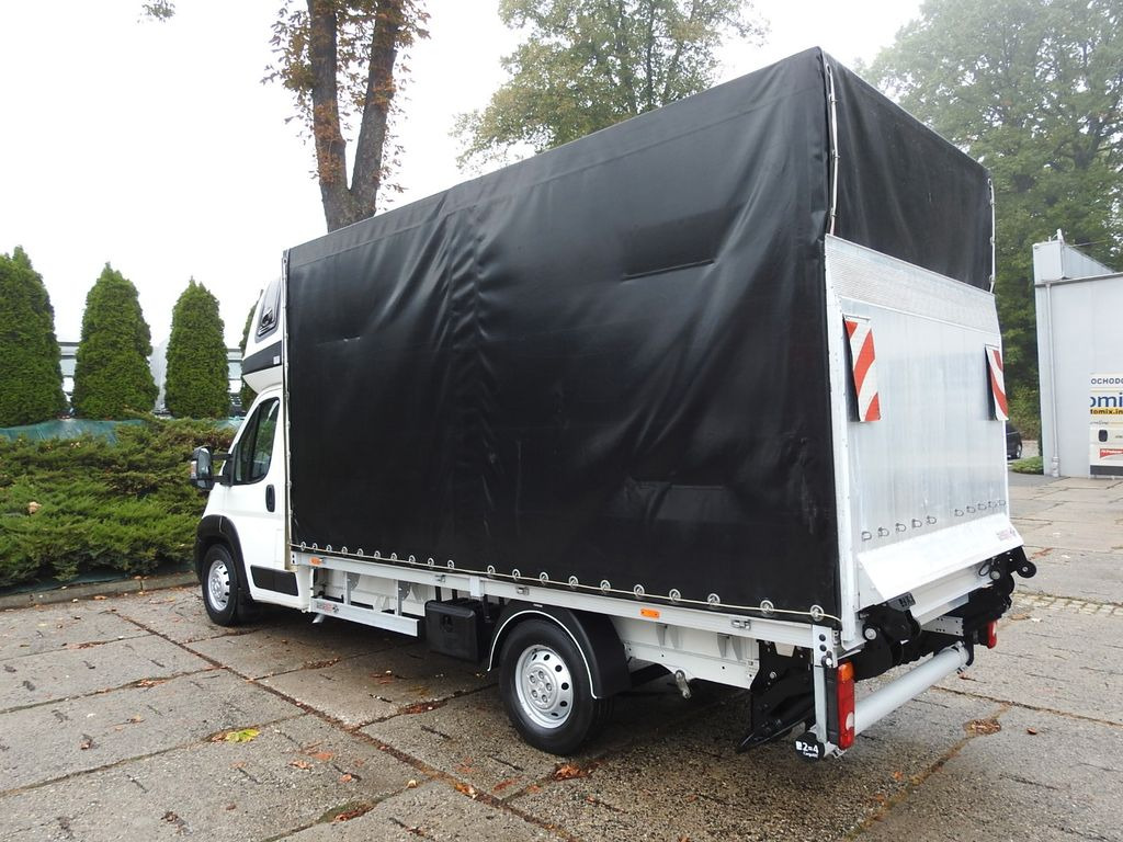 Utilitaire rideaux coulissants (PLSC) Peugeot BOXER PRITSCHE PLANE 8 PALLETS WEBASTO  A/C: photos 9