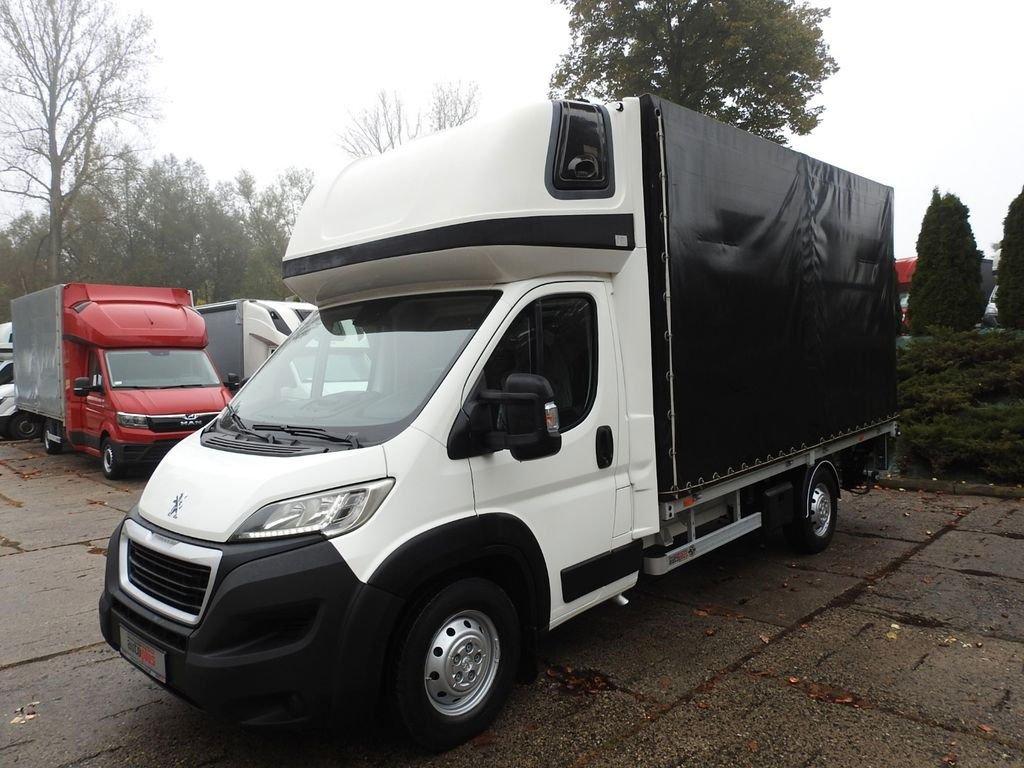 Utilitaire rideaux coulissants (PLSC) Peugeot BOXER PRITSCHE PLANE 8 PALLETS WEBASTO  A/C: photos 6