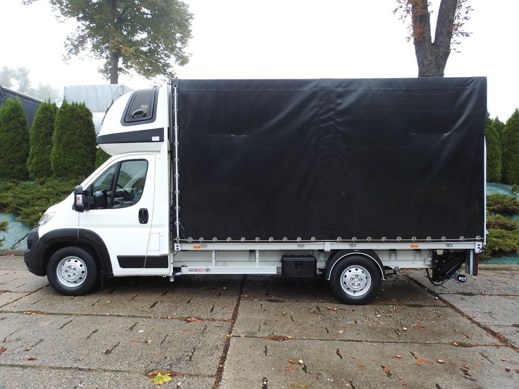Utilitaire rideaux coulissants (PLSC) Peugeot BOXER PRITSCHE PLANE 8 PALLETS WEBASTO  A/C: photos 8