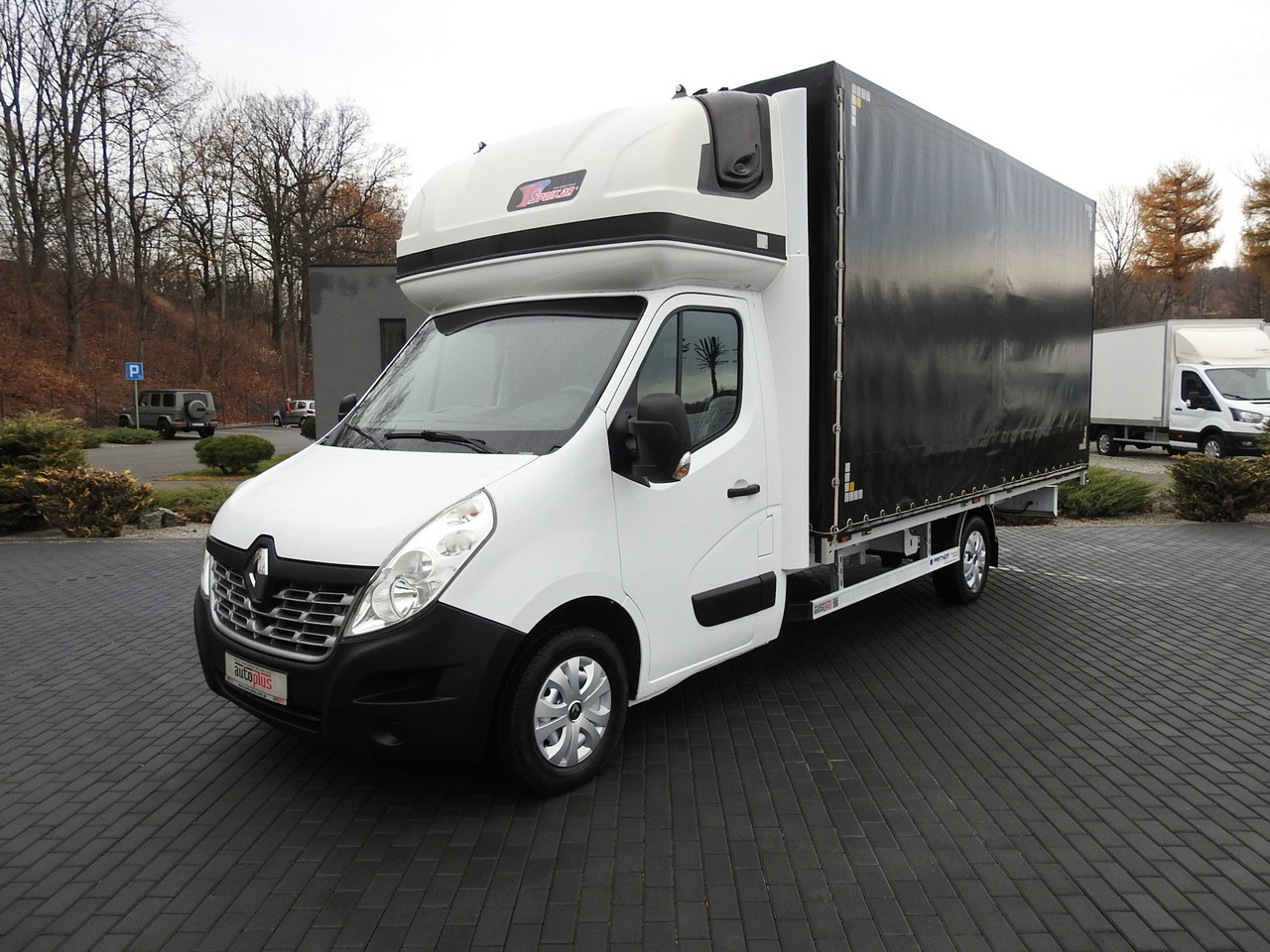 Utilitaire rideaux coulissants (PLSC) RENAULT MASTER TARPAULIN 10 PALLETS WEBASTO CRUISE CONTROL AIR CONDITIONING  170HP: photos 18