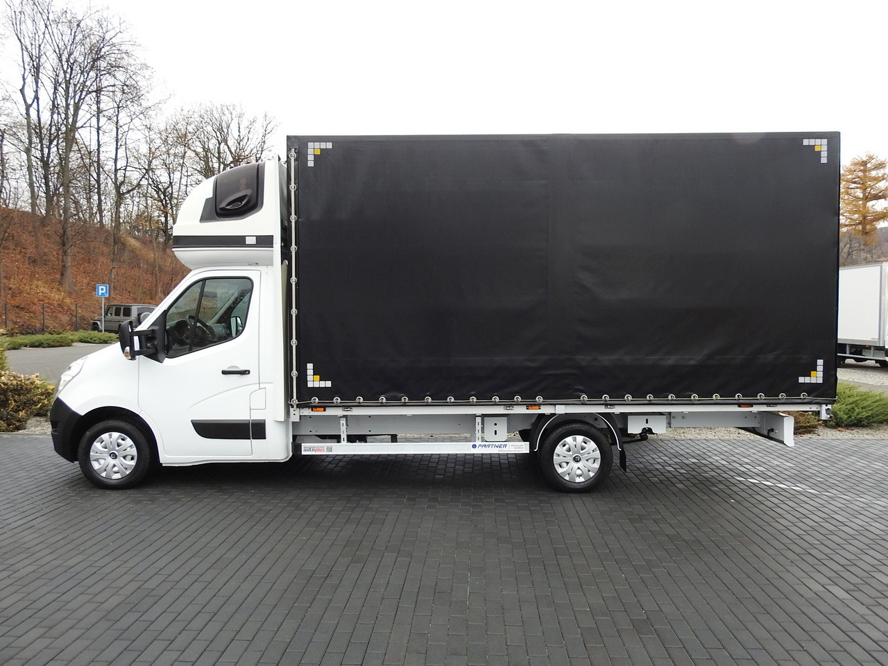 Utilitaire rideaux coulissants (PLSC) RENAULT MASTER TARPAULIN 10 PALLETS WEBASTO CRUISE CONTROL AIR CONDITIONING  170HP: photos 9
