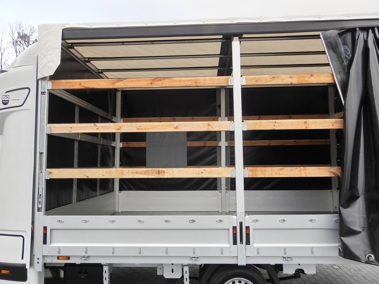Utilitaire rideaux coulissants (PLSC) RENAULT MASTER TARPAULIN 10 PALLETS WEBASTO CRUISE CONTROL AIR CONDITIONING LED LIGHTS PNEUMATICS  165HP: photos 26