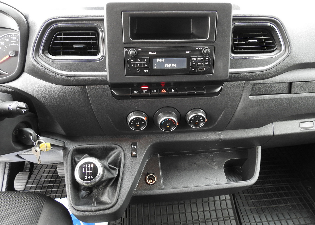Utilitaire rideaux coulissants (PLSC) RENAULT MASTER TARPAULIN 10 PALLETS WEBASTO CRUISE CONTROL AIR CONDITIONING LED LIGHTS PNEUMATICS  165HP: photos 39