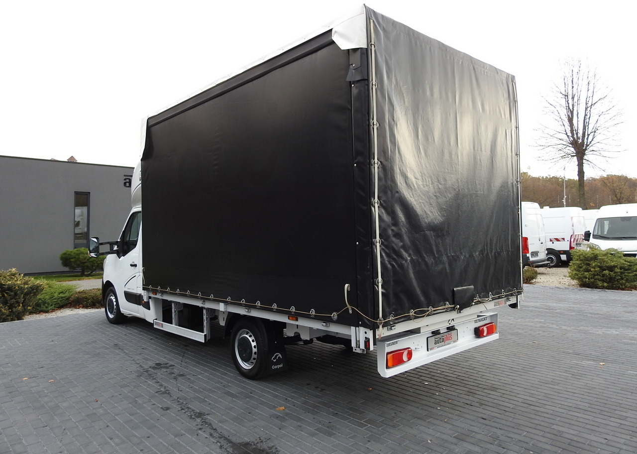 Utilitaire rideaux coulissants (PLSC) RENAULT MASTER TARPAULIN 10 PALLETS WEBASTO CRUISE CONTROL AIR CONDITIONING LED LIGHTS PNEUMATICS  165HP: photos 10