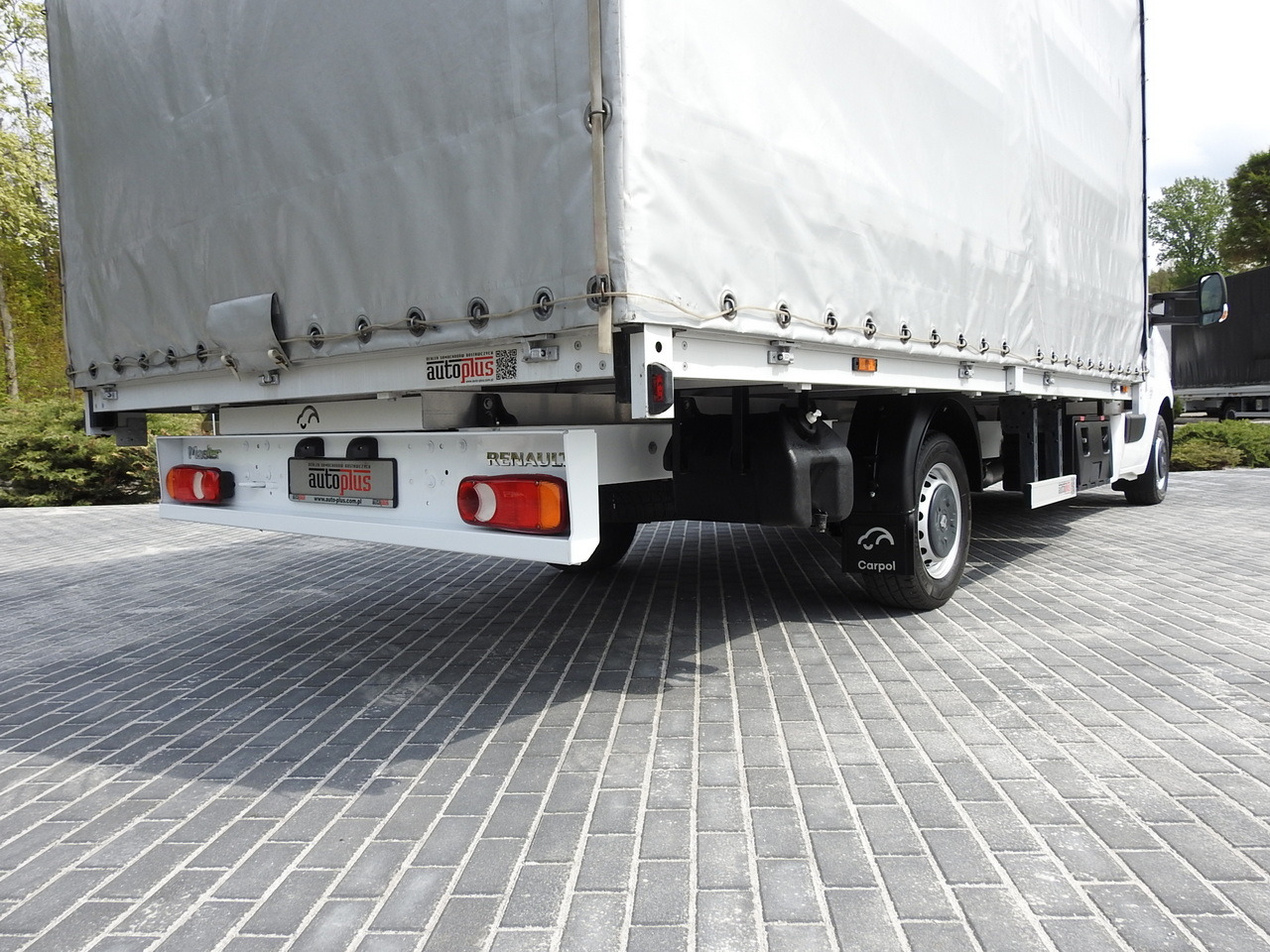 Utilitaire rideaux coulissants (PLSC) RENAULT MASTER TARPAULIN 10 PALLETS WEBASTO CRUISE CONTROL AIR CONDITIONING LED LIGHTS PNEUMATICS  165HP: photos 26