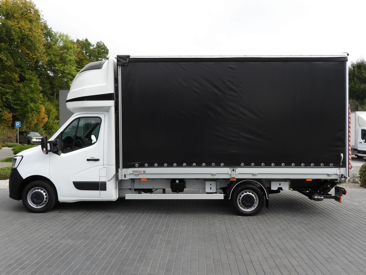 Utilitaire rideaux coulissants (PLSC) RENAULT MASTER TARPAULIN LIFT 9 PALLETS WEBASTO CRUISE CONTROL LED LIGHTS PNEUMATICS AIR CONDITIONING  165HP: photos 9