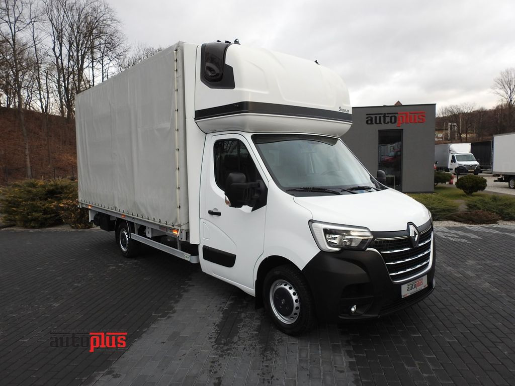 Renault MASTER PRITSCHE PLANE 10 PALETTEN WEBASTO A/C - Utilitaire rideaux coulissants (PLSC): photos 1 Renault MASTER PRITSCHE PLANE 10 PALETTEN WEBASTO A/C - Utilitaire rideaux coulissants (PLSC): photos 1