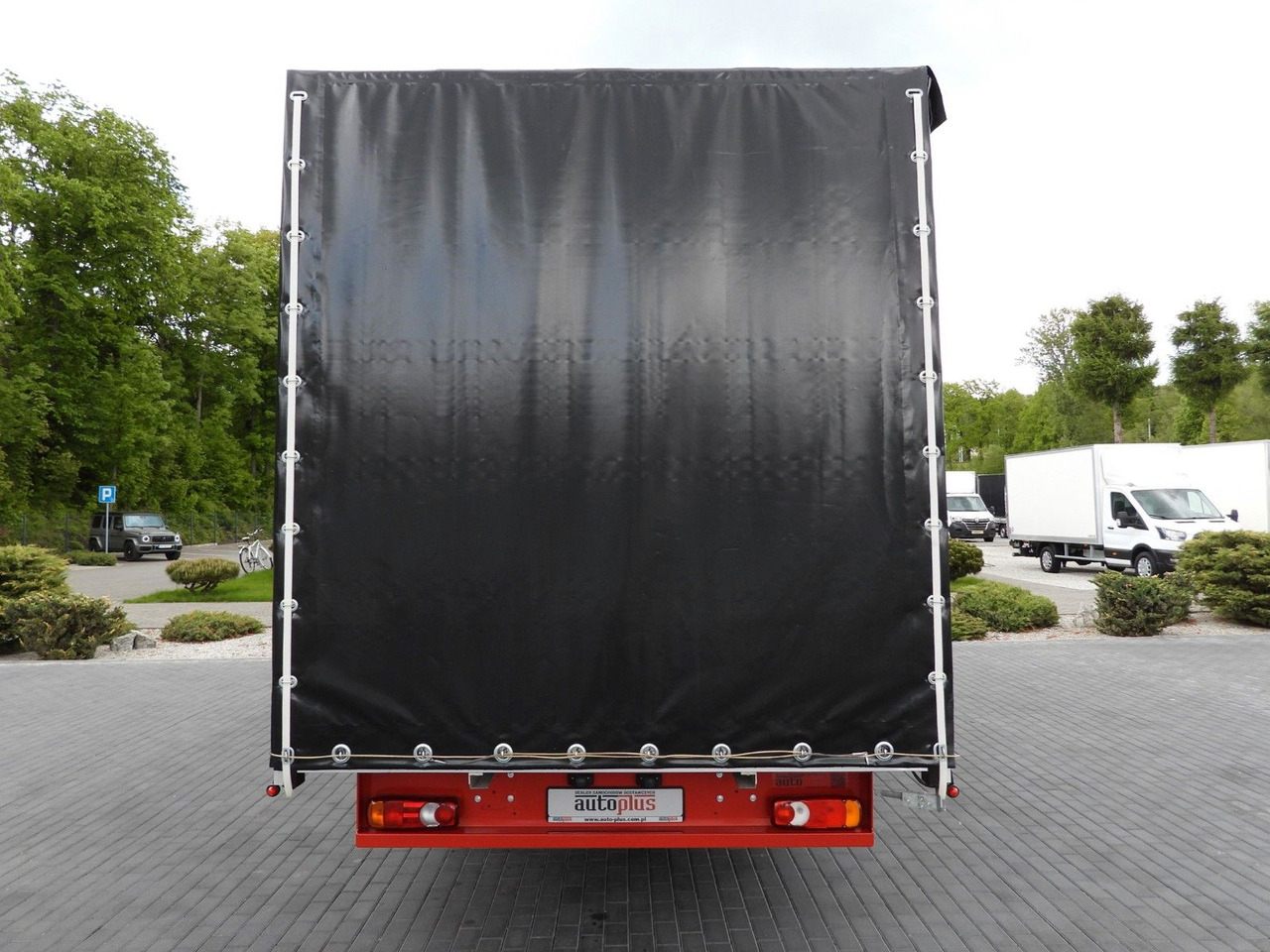 Utilitaire rideaux coulissants (PLSC) Renault MASTER  PRITSCHE PLANE 10 PALETTEN WEBASTO A/C: photos 11