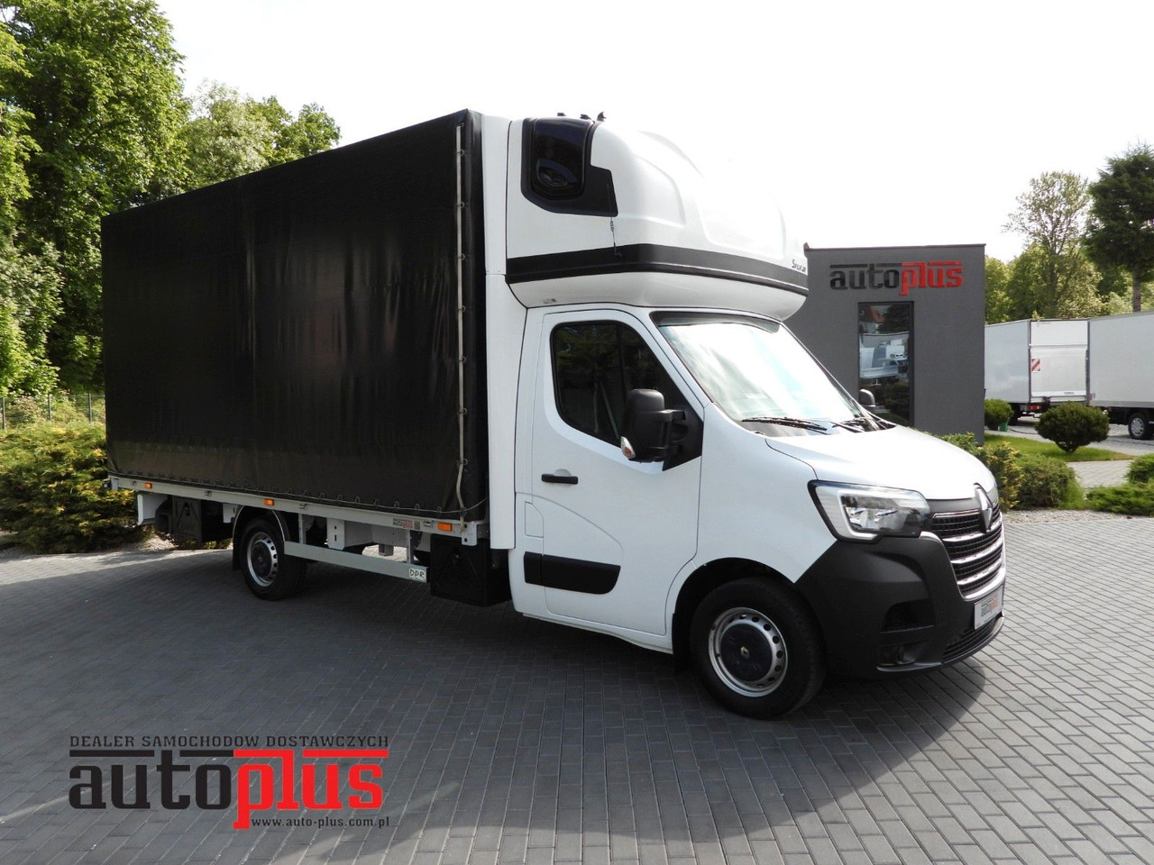 Renault MASTER PRITSCHE PLANE 10 PALETTEN WEBASTO A/C - Utilitaire rideaux coulissants (PLSC): photos 1 Renault MASTER PRITSCHE PLANE 10 PALETTEN WEBASTO A/C - Utilitaire rideaux coulissants (PLSC): photos 1