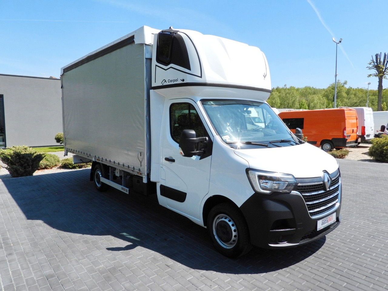 Renault MASTER PRITSCHE PLANE 10 PALETTEN WEBASTO A/C - Utilitaire rideaux coulissants (PLSC): photos 4 Renault MASTER PRITSCHE PLANE 10 PALETTEN WEBASTO A/C - Utilitaire rideaux coulissants (PLSC): photos 4