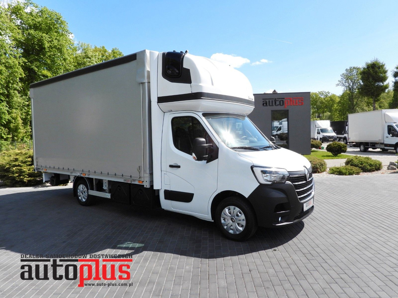 Renault MASTER PRITSCHE PLANE 10 PALETTEN WEBASTO A/C - Utilitaire rideaux coulissants (PLSC): photos 1 Renault MASTER PRITSCHE PLANE 10 PALETTEN WEBASTO A/C - Utilitaire rideaux coulissants (PLSC): photos 1