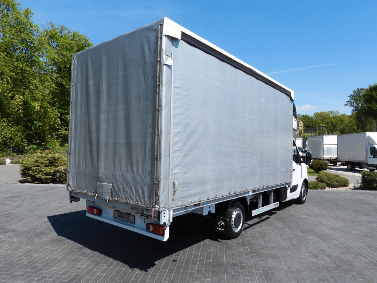 Renault MASTER PRITSCHE PLANE 10 PALETTEN WEBASTO A/C - Utilitaire rideaux coulissants (PLSC): photos 3 Renault MASTER PRITSCHE PLANE 10 PALETTEN WEBASTO A/C - Utilitaire rideaux coulissants (PLSC): photos 3