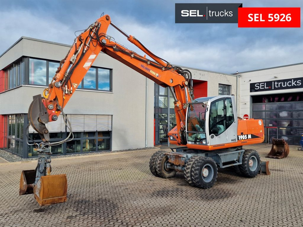 Atlas Terex 1905M Mobilbagger - Pelle sur pneus: photos 1 Atlas Terex 1905M Mobilbagger - Pelle sur pneus: photos 1