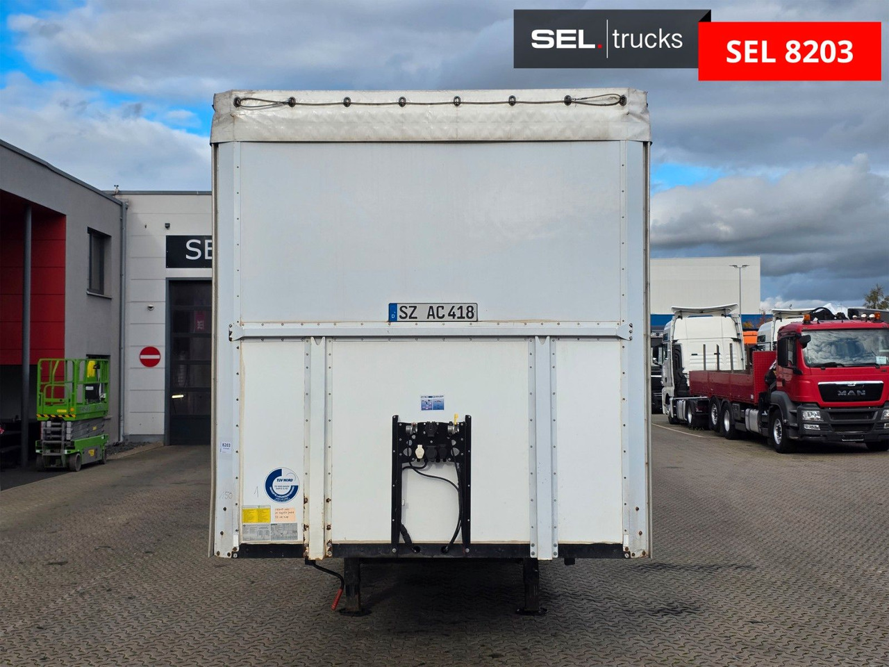 Berger SAPL24 / Coilmulde / 5.450 kg Leergewicht - Semi-remorque rideaux coulissants: photos 2 Berger SAPL24 / Coilmulde / 5.450 kg Leergewicht - Semi-remorque rideaux coulissants: photos 2