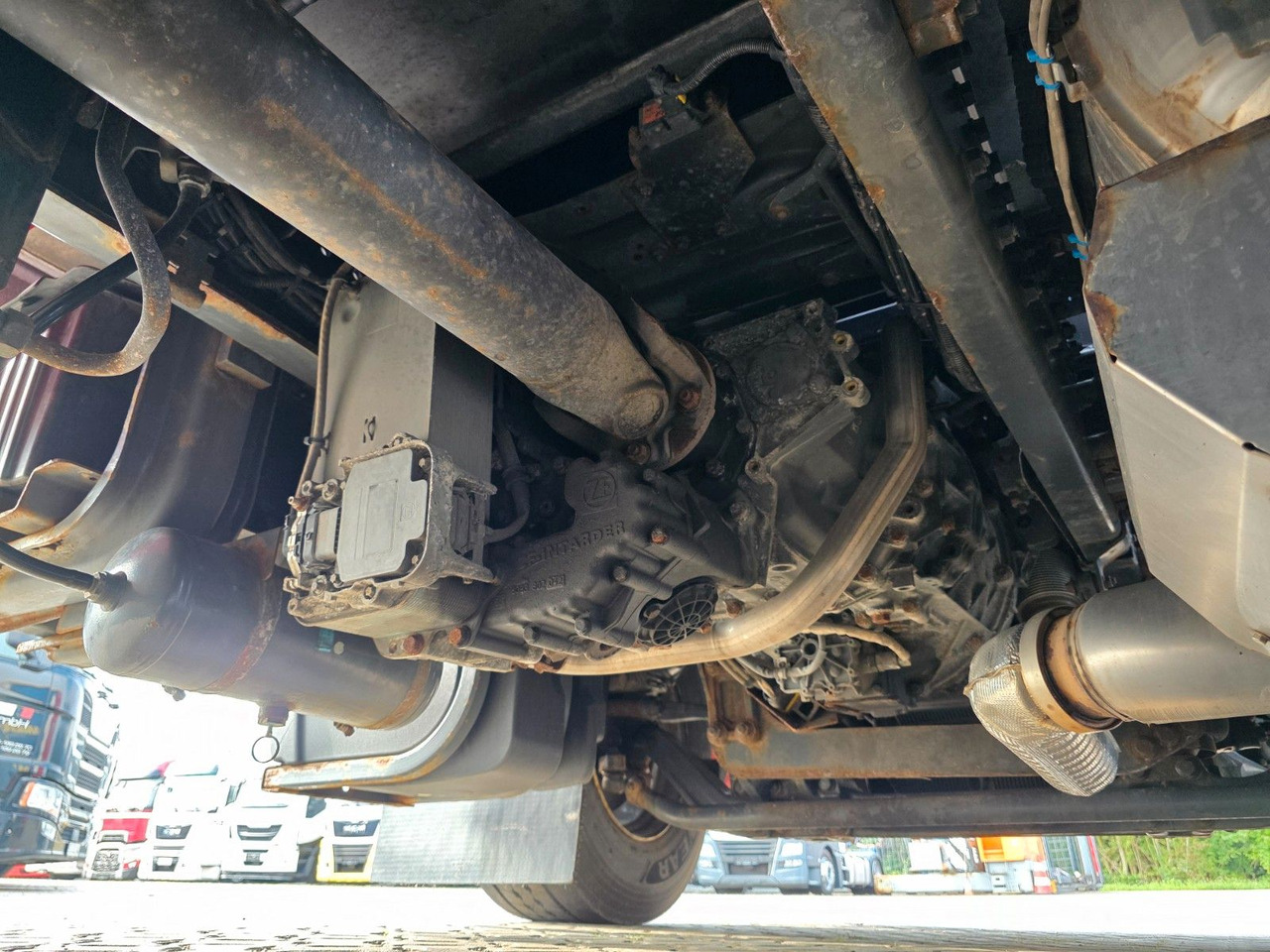 Camion à rideaux coulissants DAF XF 410 / ZF Intarder / Durchladezug: photos 10