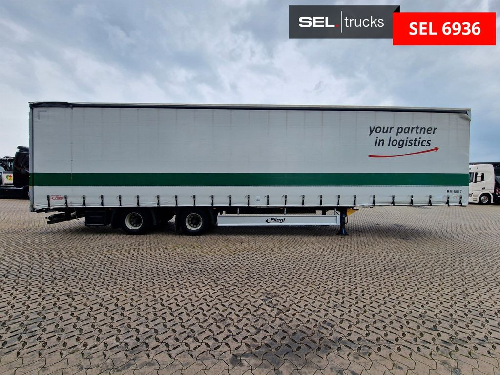 Fliegl SZS01 / Hubdach / Jumbo - Semi-remorque rideaux coulissants: photos 4 Fliegl SZS01 / Hubdach / Jumbo - Semi-remorque rideaux coulissants: photos 4