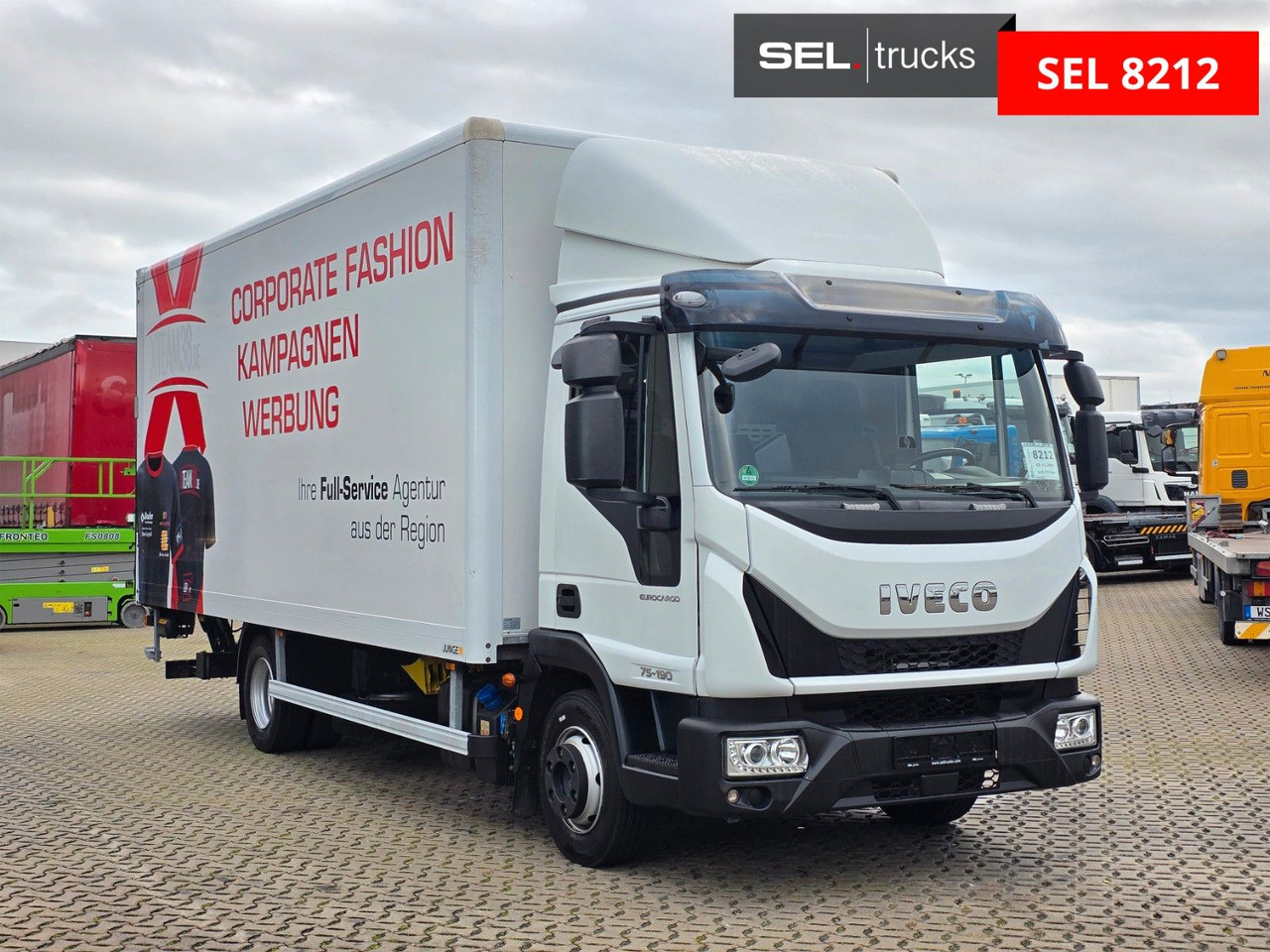 Iveco Eurocargo 75-190 / Ladebordwand / 6D - Fourgon grand volume: photos 3 Iveco Eurocargo 75-190 / Ladebordwand / 6D - Fourgon grand volume: photos 3