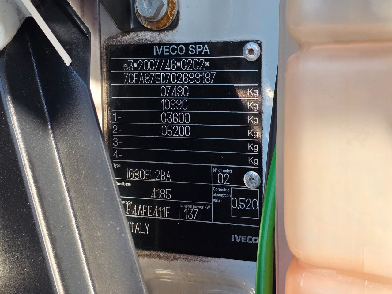 Fourgon grand volume Iveco Eurocargo 75-190 / Ladebordwand / 6D: photos 31 Fourgon grand volume Iveco Eurocargo 75-190 / Ladebordwand / 6D: photos 31