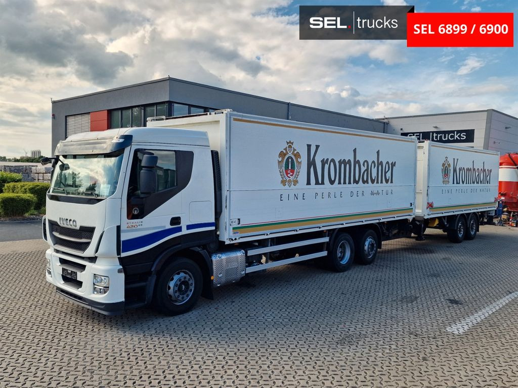 Iveco Stralis 420 / ZF Intarder / Ldbw / Lenkachse - Camion pour le transport de boissons: photos 1 Iveco Stralis 420 / ZF Intarder / Ldbw / Lenkachse - Camion pour le transport de boissons: photos 1