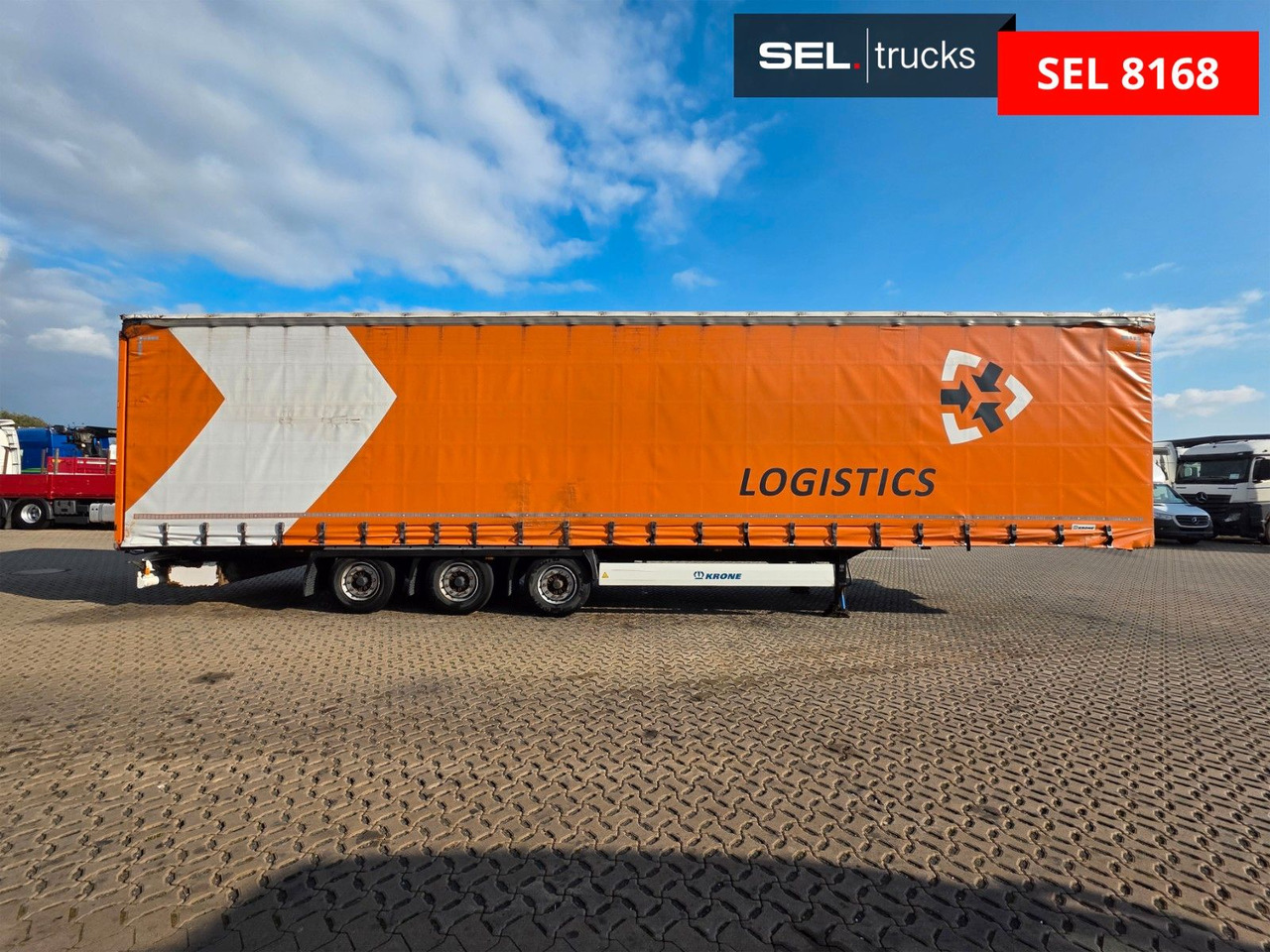 Krone SD / Hubdach / EDSCHA / Liftachse - Semi-remorque rideaux coulissants: photos 4 Krone SD / Hubdach / EDSCHA / Liftachse - Semi-remorque rideaux coulissants: photos 4
